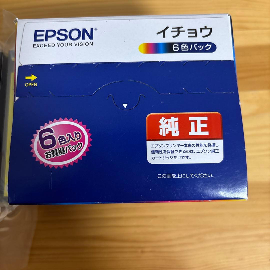 EPSON 純正インクカートリッジ　イチョウ　6色パック➕4色セット