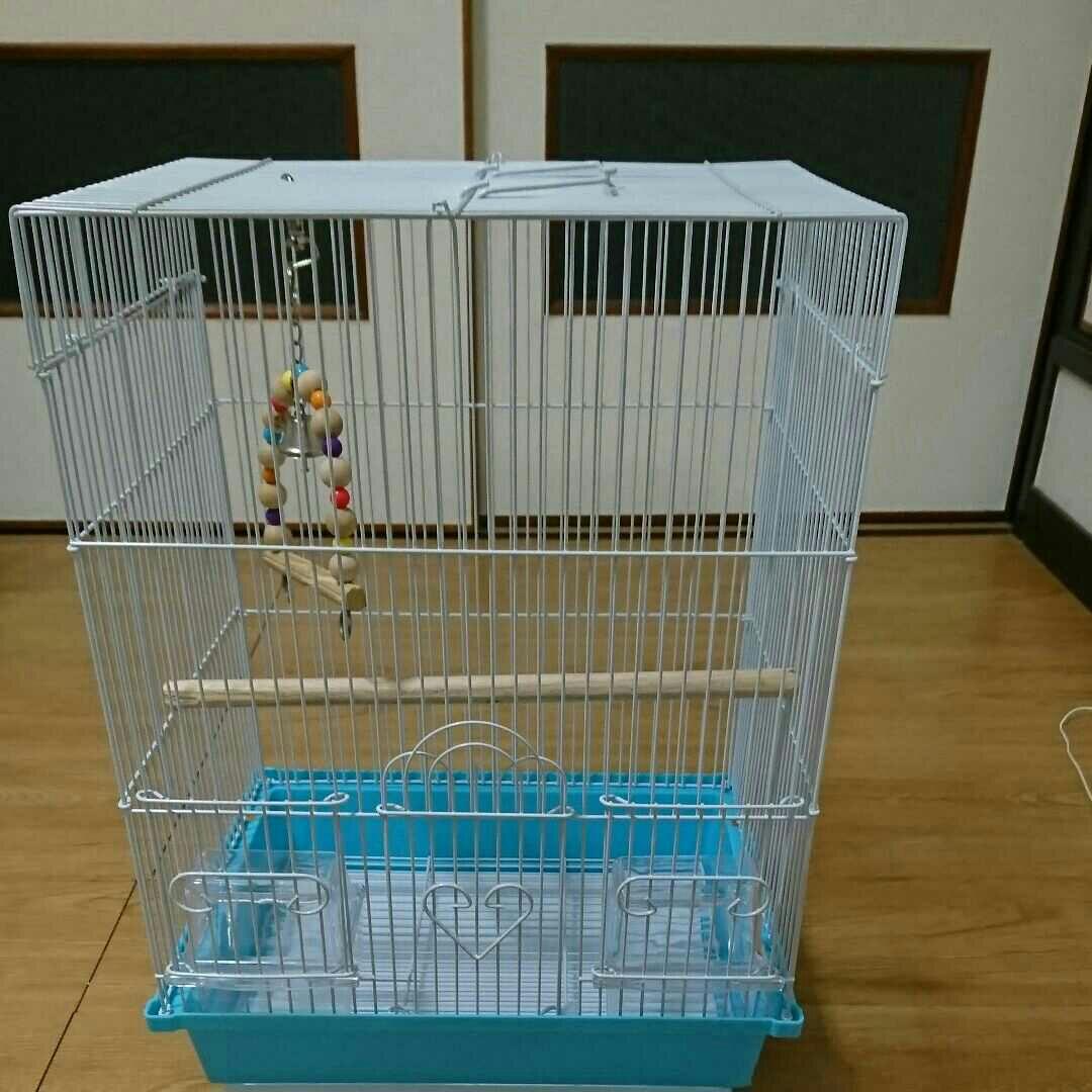 セキセイインコ、オカメインコケージ