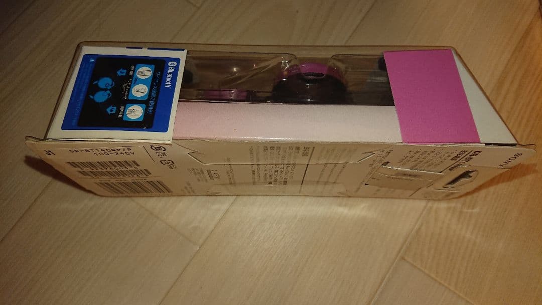 SONY BluetoothヘッドフォンDR-BT140QPピンク新品!