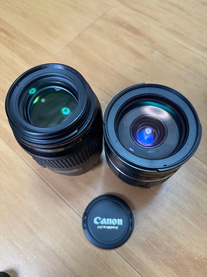 CANON EF100mm F2.8 マクロ USM tamron 28-300