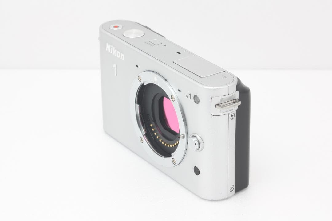 【良品】ニコン Nikon 1 J1 ボディ シルバー 完動品 #376a