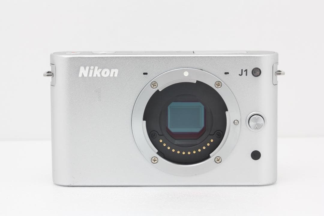 【良品】ニコン Nikon 1 J1 ボディ シルバー 完動品 #376a