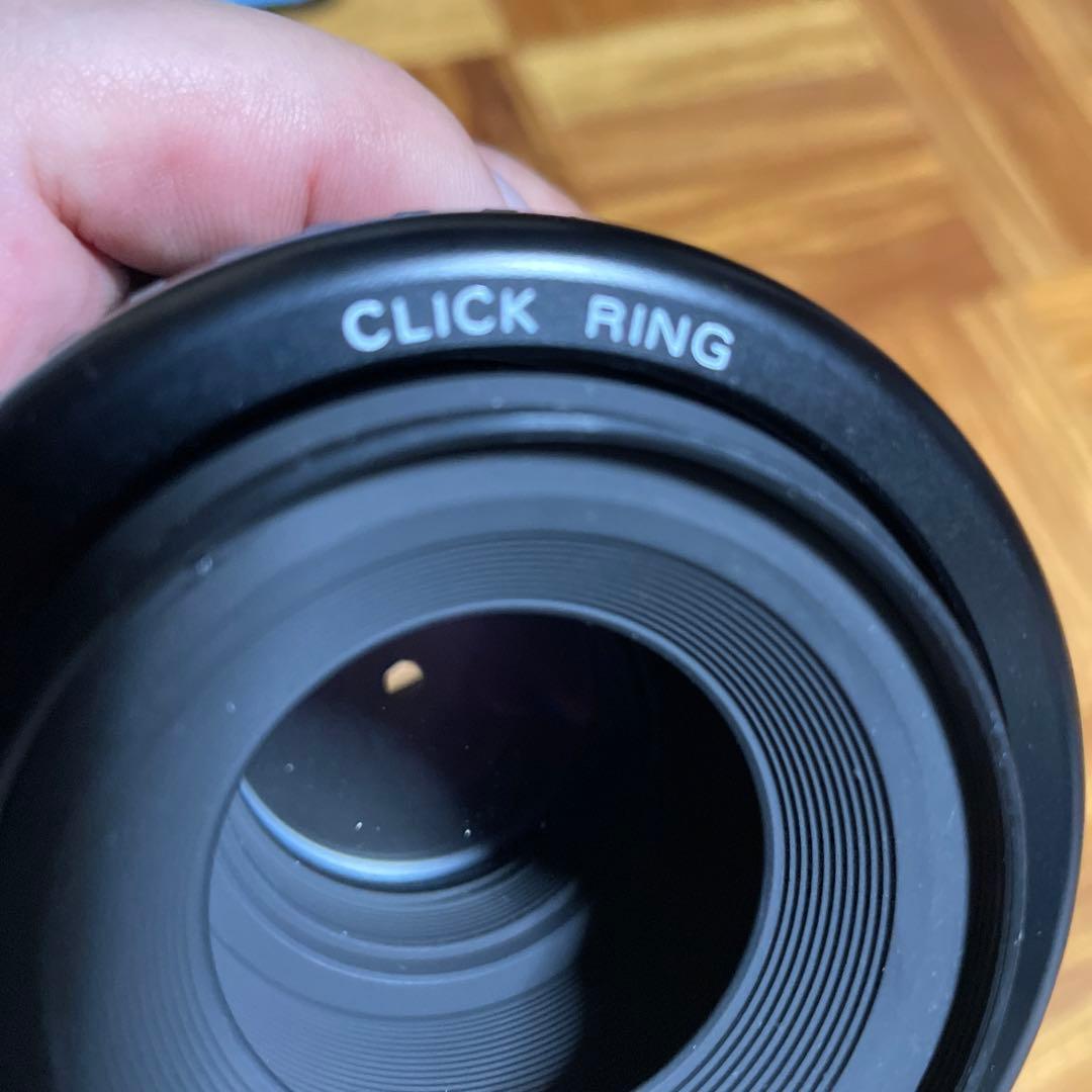 珍品　PENTAX  100mmf2.8マクロレンズ　クリックリング付き