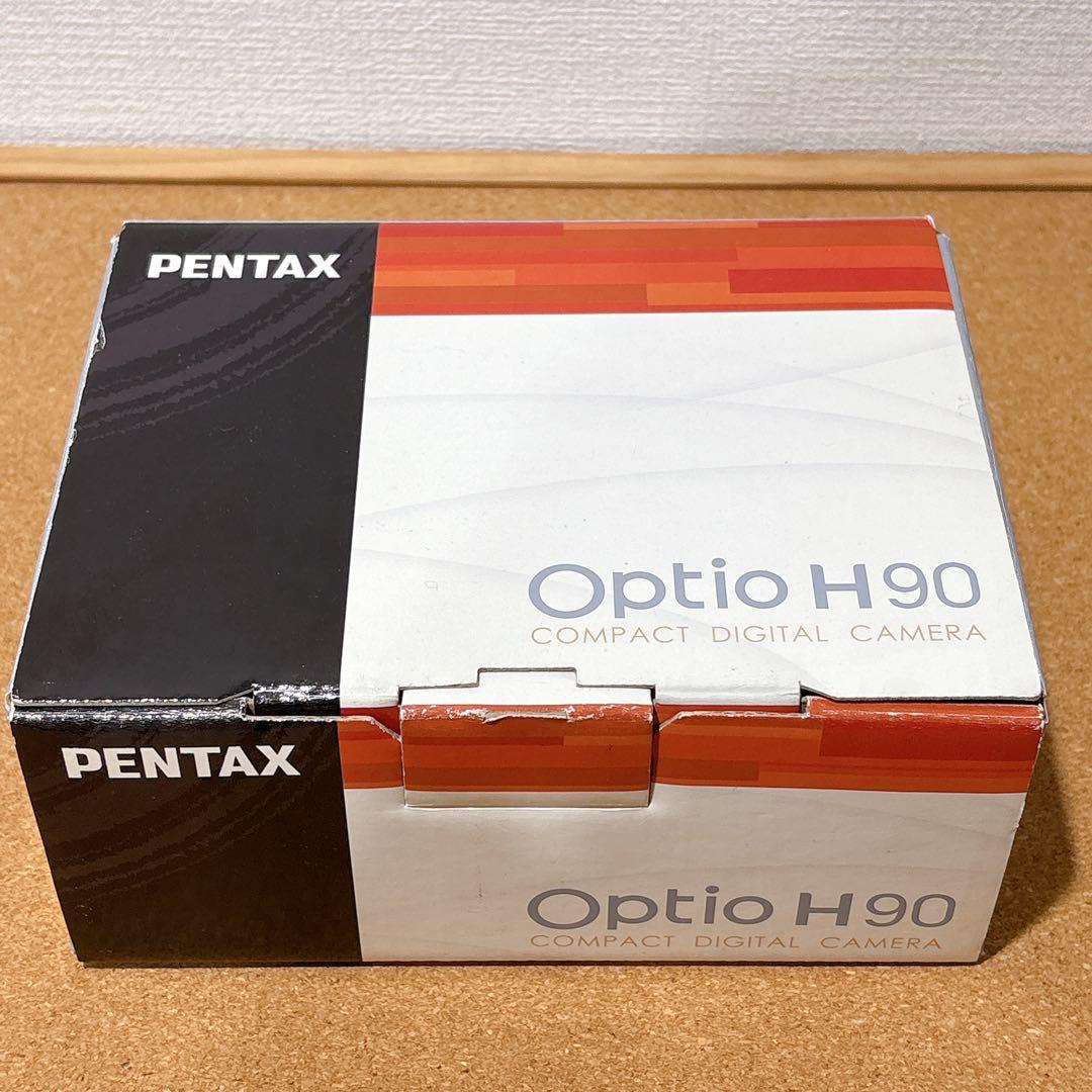 美品 PENTAX Optio H90 オレンジ シルバー　可愛すぎるコンデジ