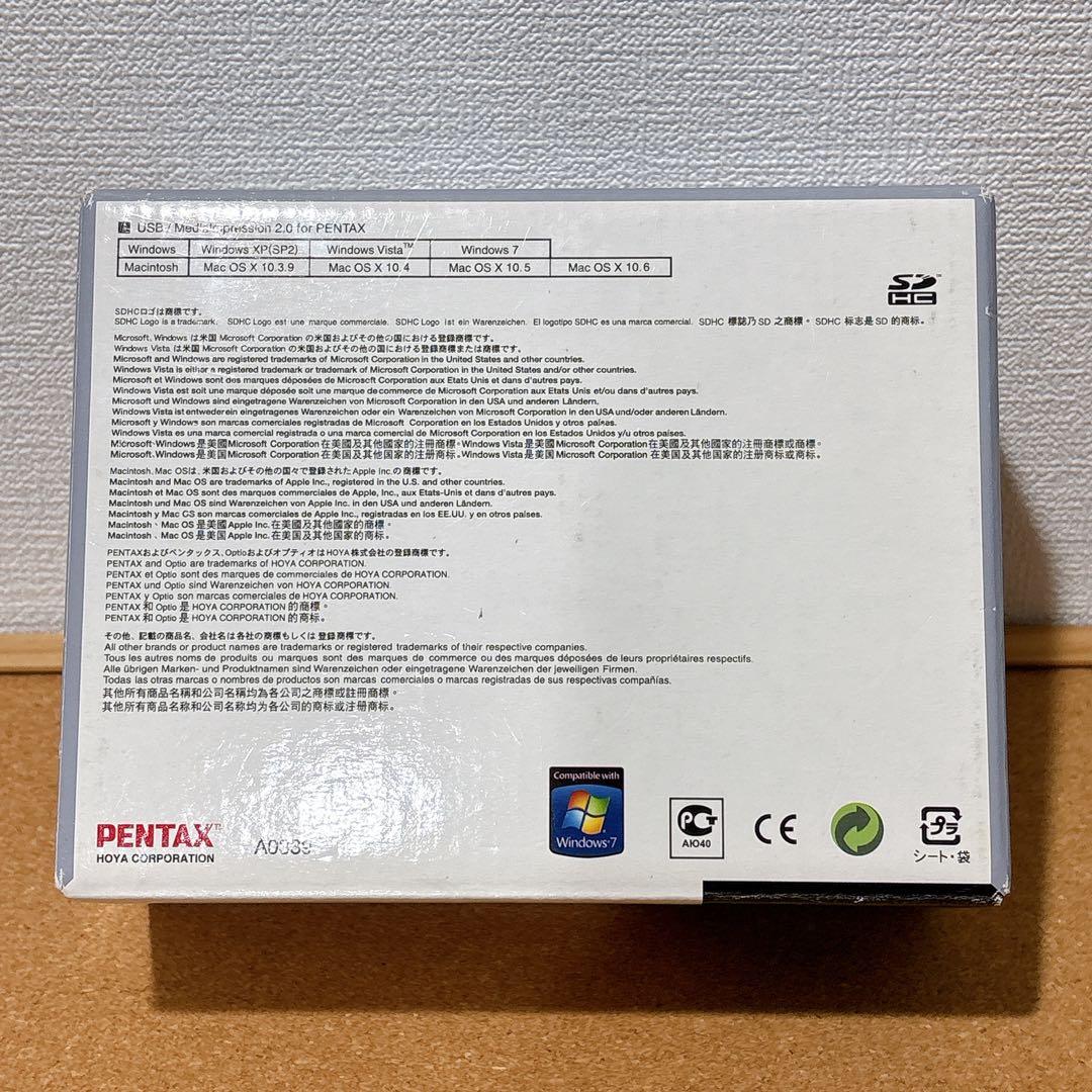 美品 PENTAX Optio H90 オレンジ シルバー　可愛すぎるコンデジ