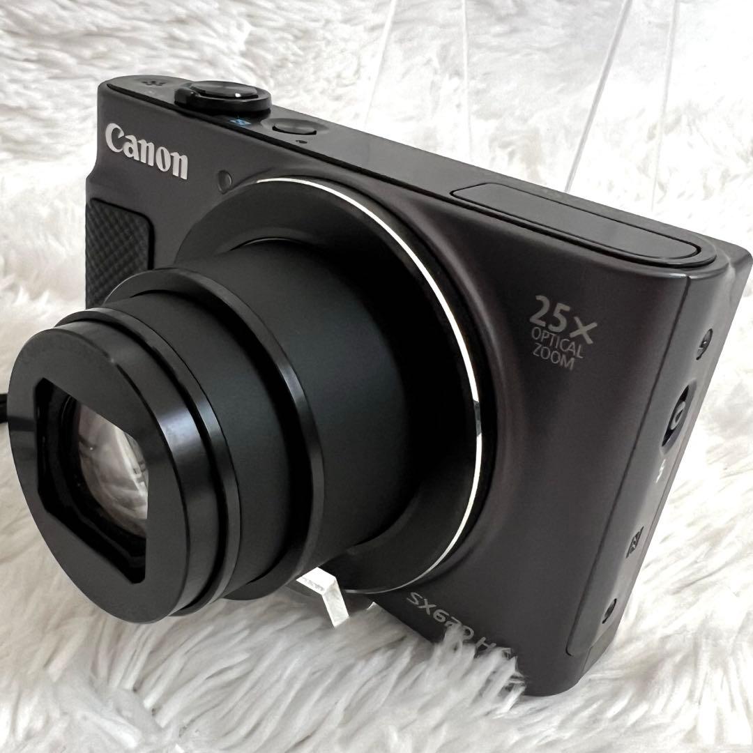 【美品】Canon PowerShot SX620 HS ブラックWiFi対応