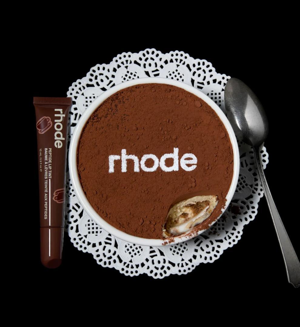 rhode lip case＆scented peptide lip tint