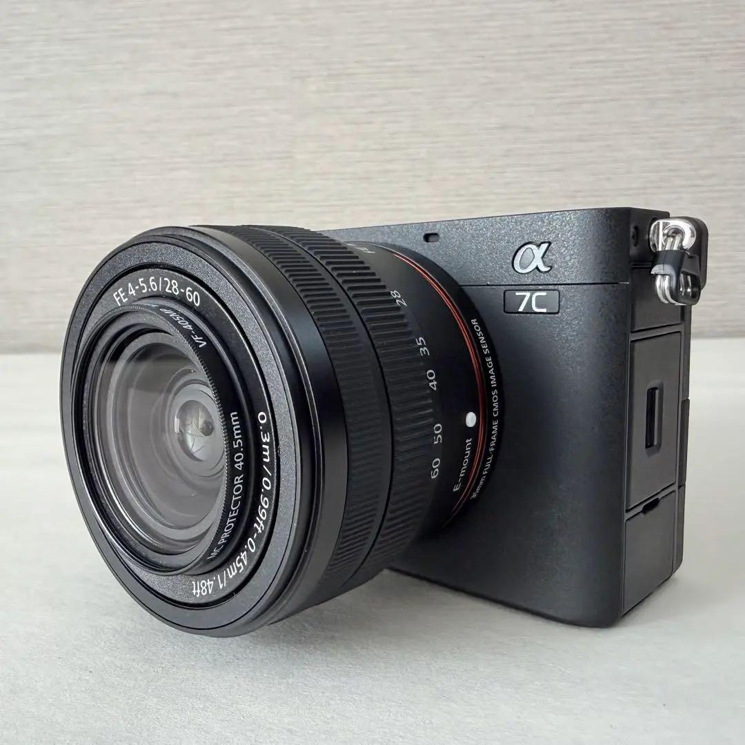 【美品】SONY α7C ILCE-7CL シャッター1651回 付属品充実