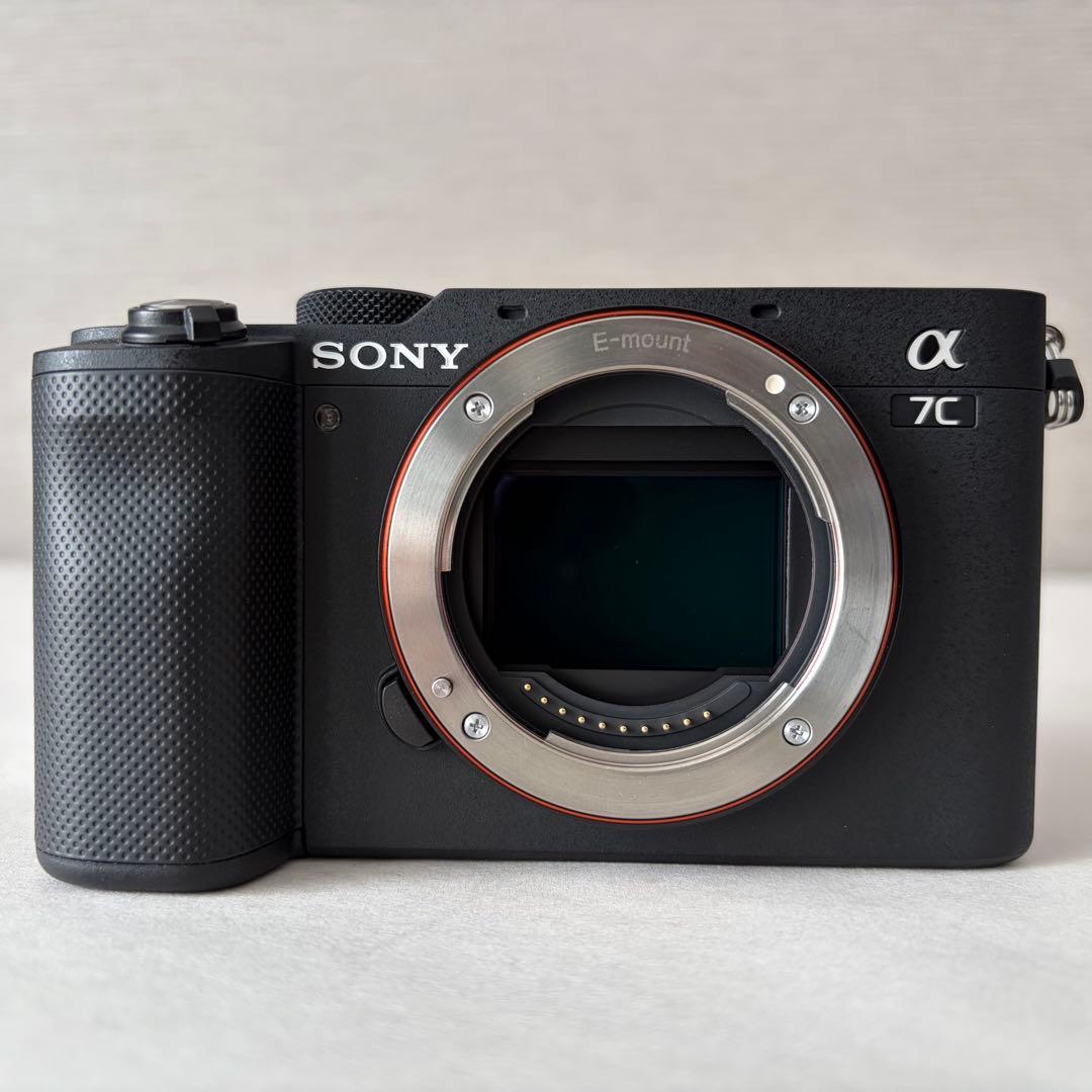 【美品】SONY α7C ILCE-7CL シャッター1651回 付属品充実