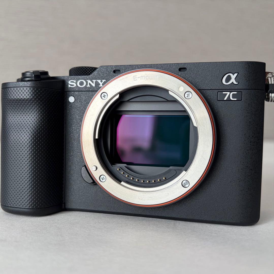 【美品】SONY α7C ILCE-7CL シャッター1651回 付属品充実