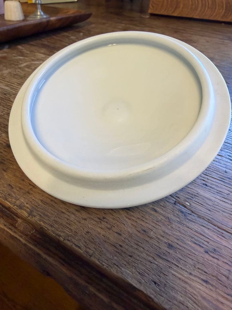 美品　フランス食器　スピエール　蓋のみ　バラ