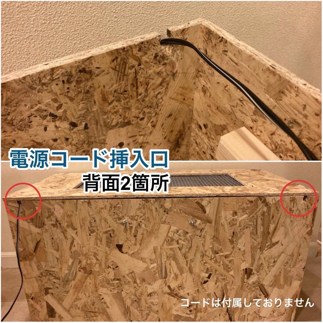 爬虫類ケージ　木製ケージ　リクガメ　フトアゴ　プロフ必読　フルオプ送料込み