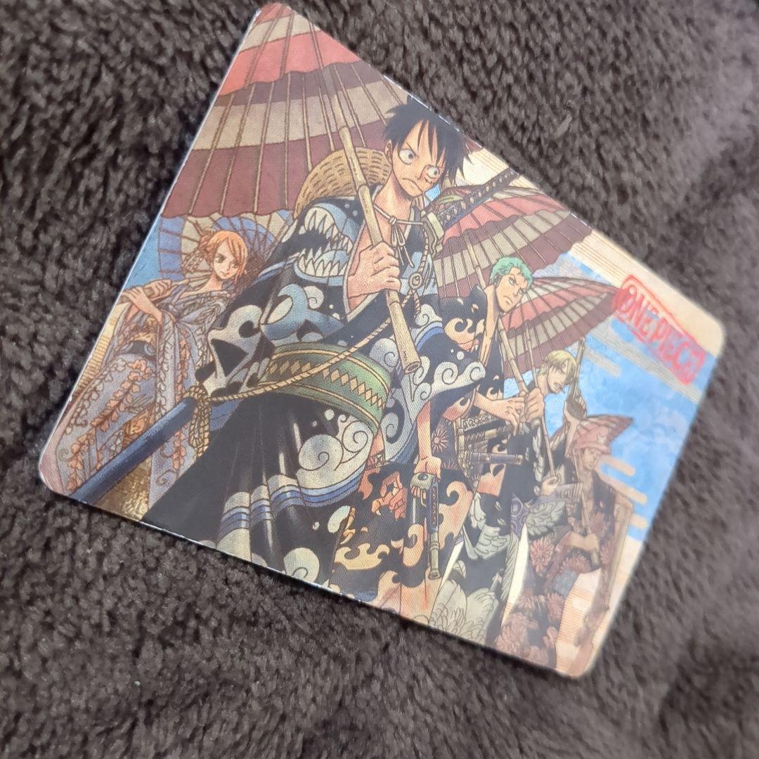 ワンピース　レア　着物　カード