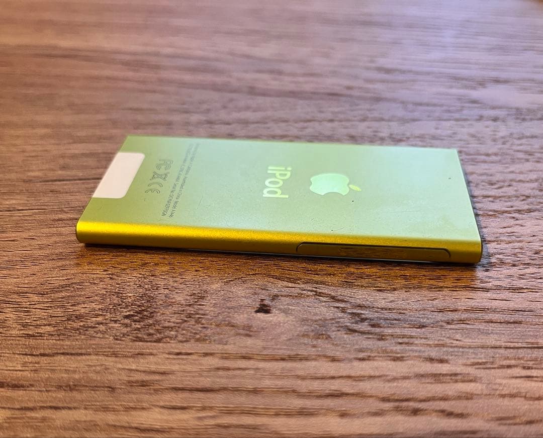 【動作確認済】iPod nano 第7世代 イエロー