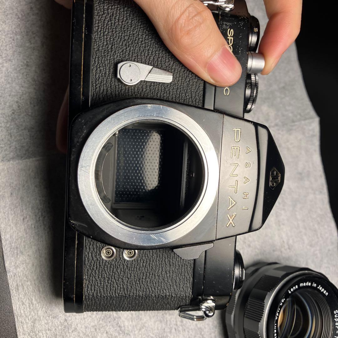 整備済 PENTAX SP レンズ55 1.8 付き フィルムカメラ 実用品