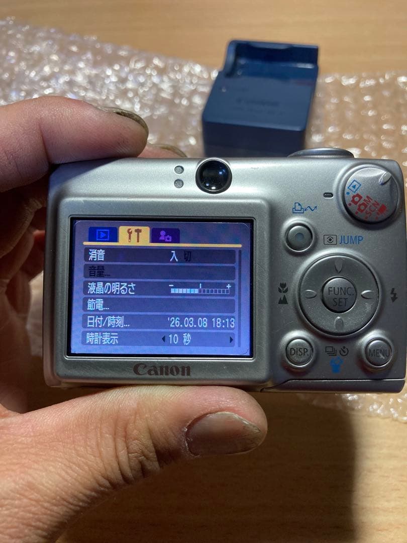 Canon IXY DIGITAL 600 《バッテリーとSDカード付属