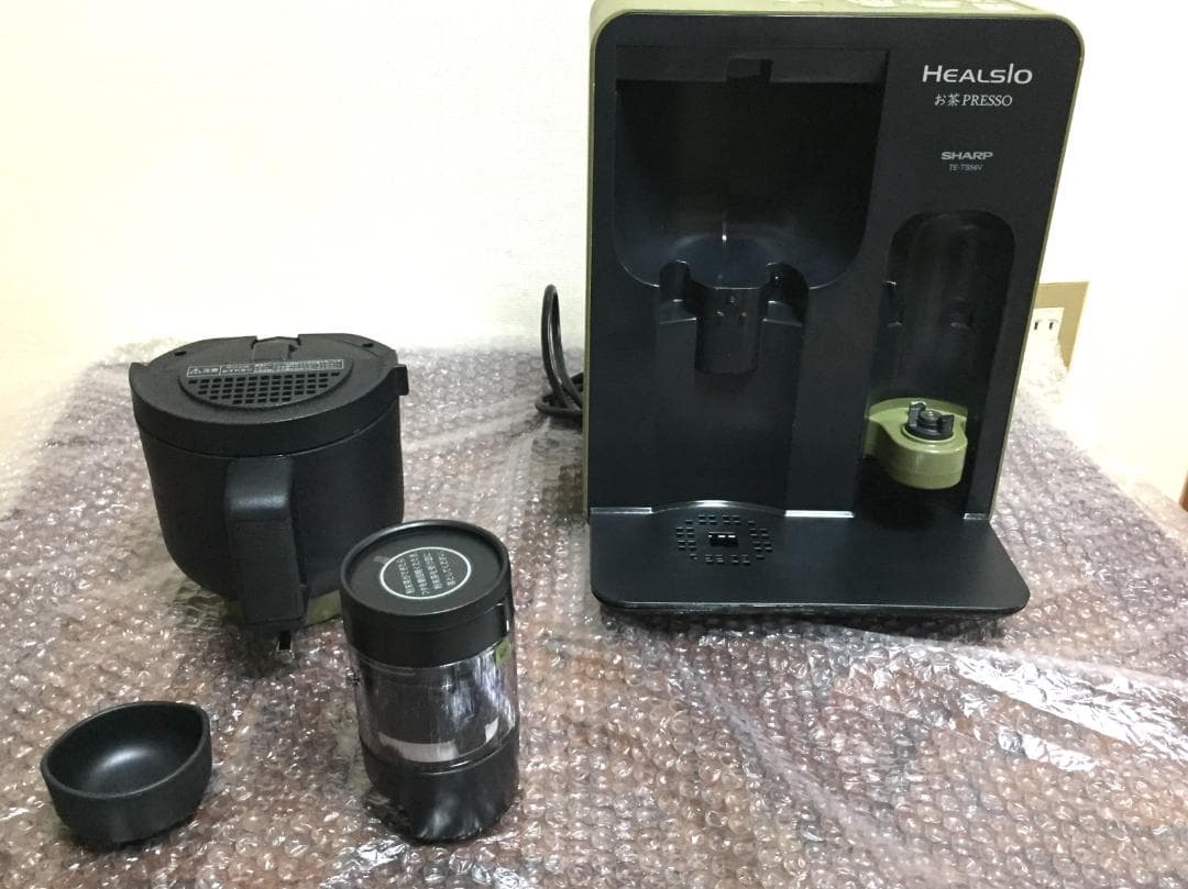 [美品] ヘルシオ お茶メーカー お茶ミル SHARP TE-TS56V-G