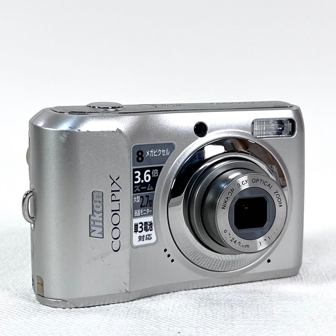 動作確認済 Nikon coolpix L19 単三電池 平成レトロ