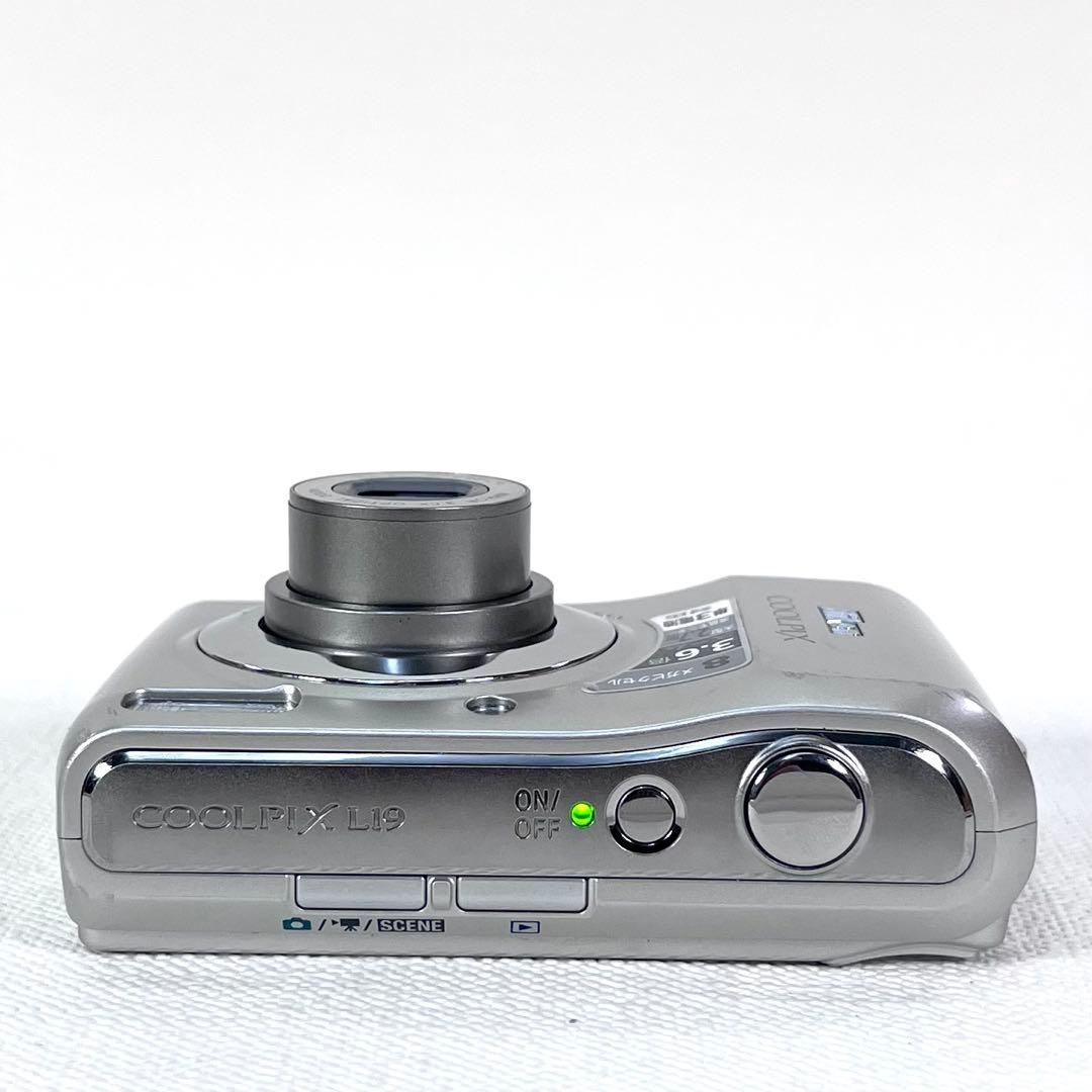 動作確認済 Nikon coolpix L19 単三電池 平成レトロ