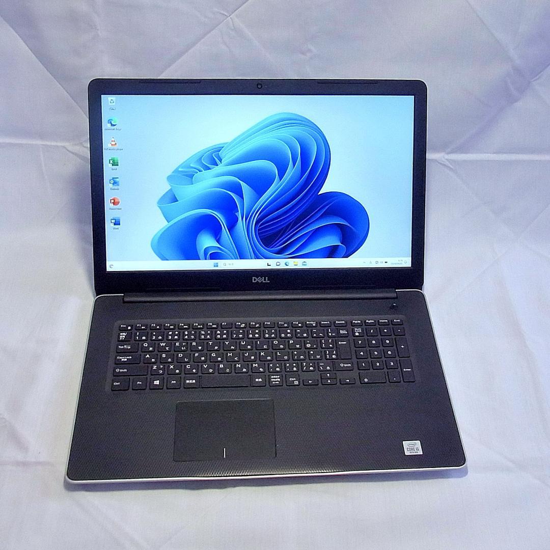 17型デル／第10世代／SSD1TB／オフィス／Windows11／ノートPC