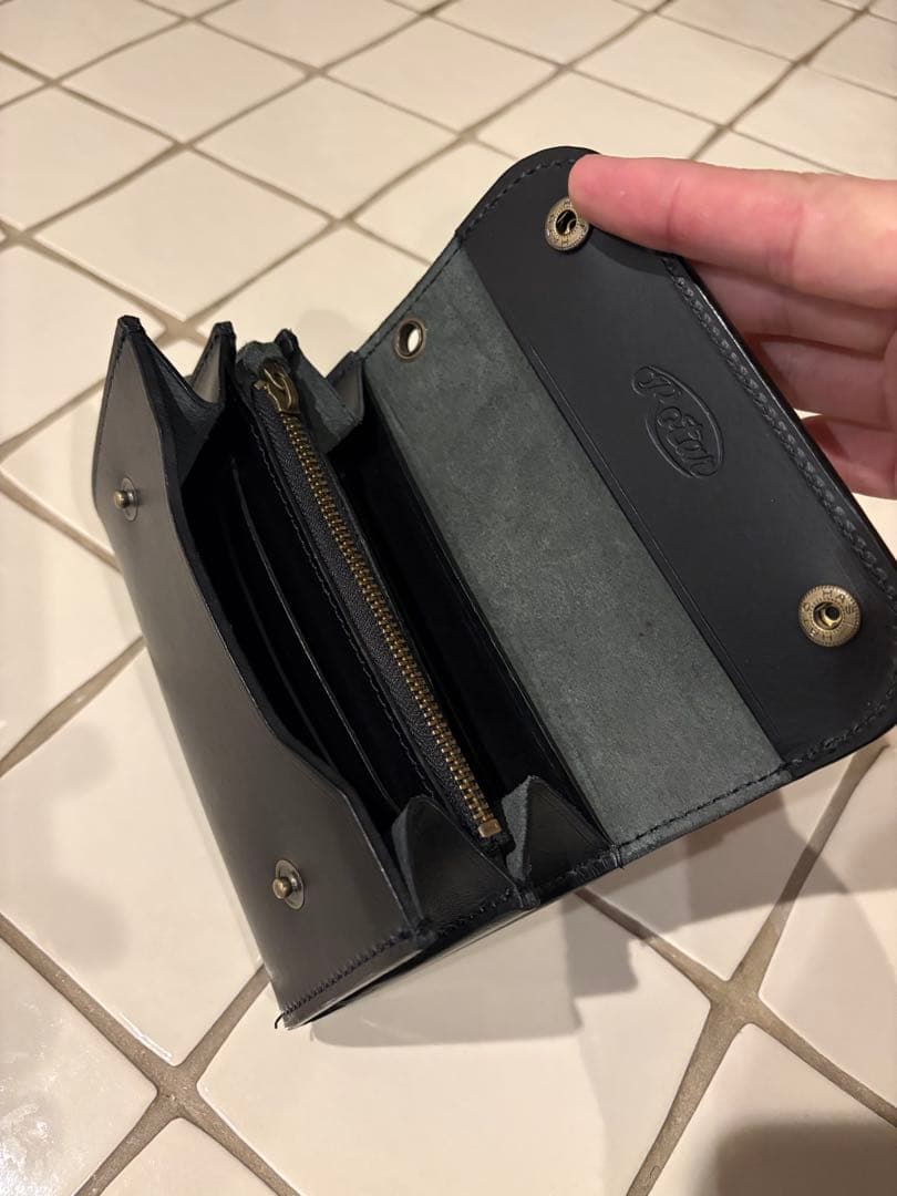 ROTAR ローター　ブッテーロレザー ミドル ウォレット 財布