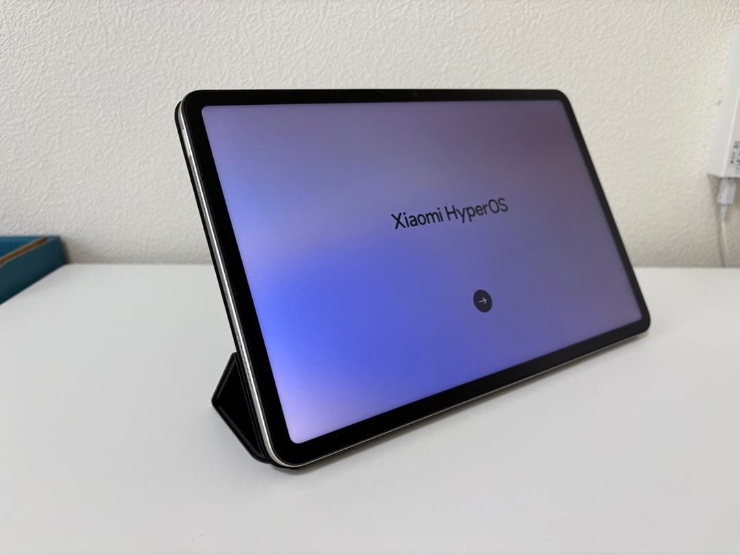 Xiaomi Pad 6　（純正ペン第2世代、純正フリップケース付き）
