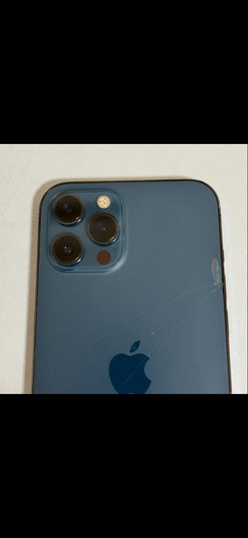 iPhone 12 Pro Max 128GB【動作良好・画面傷なし・背面割れ】