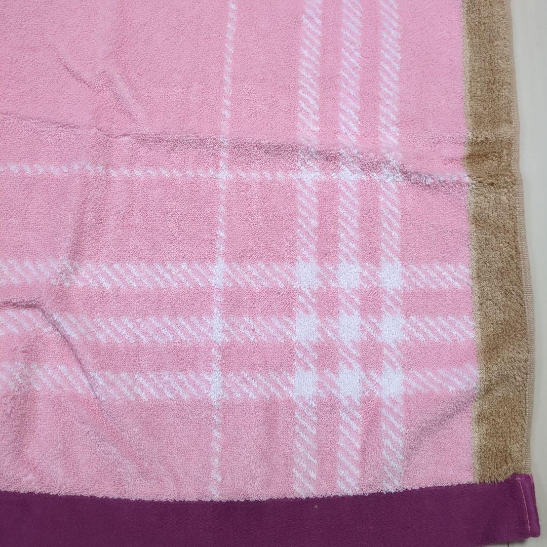 【新品未使用】BURBERRY チェック バスタオル 2枚組