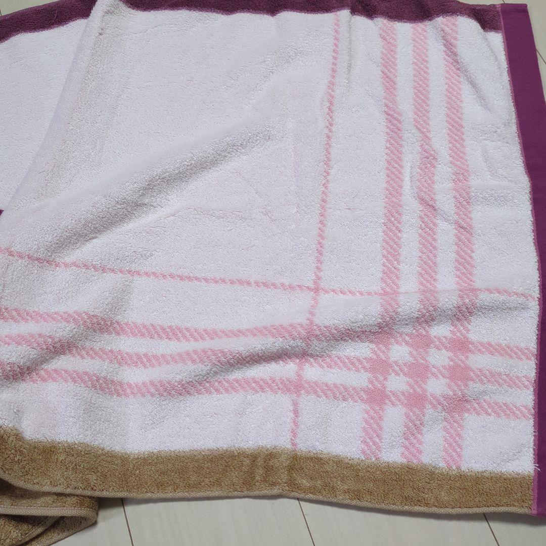 【新品未使用】BURBERRY チェック バスタオル 2枚組