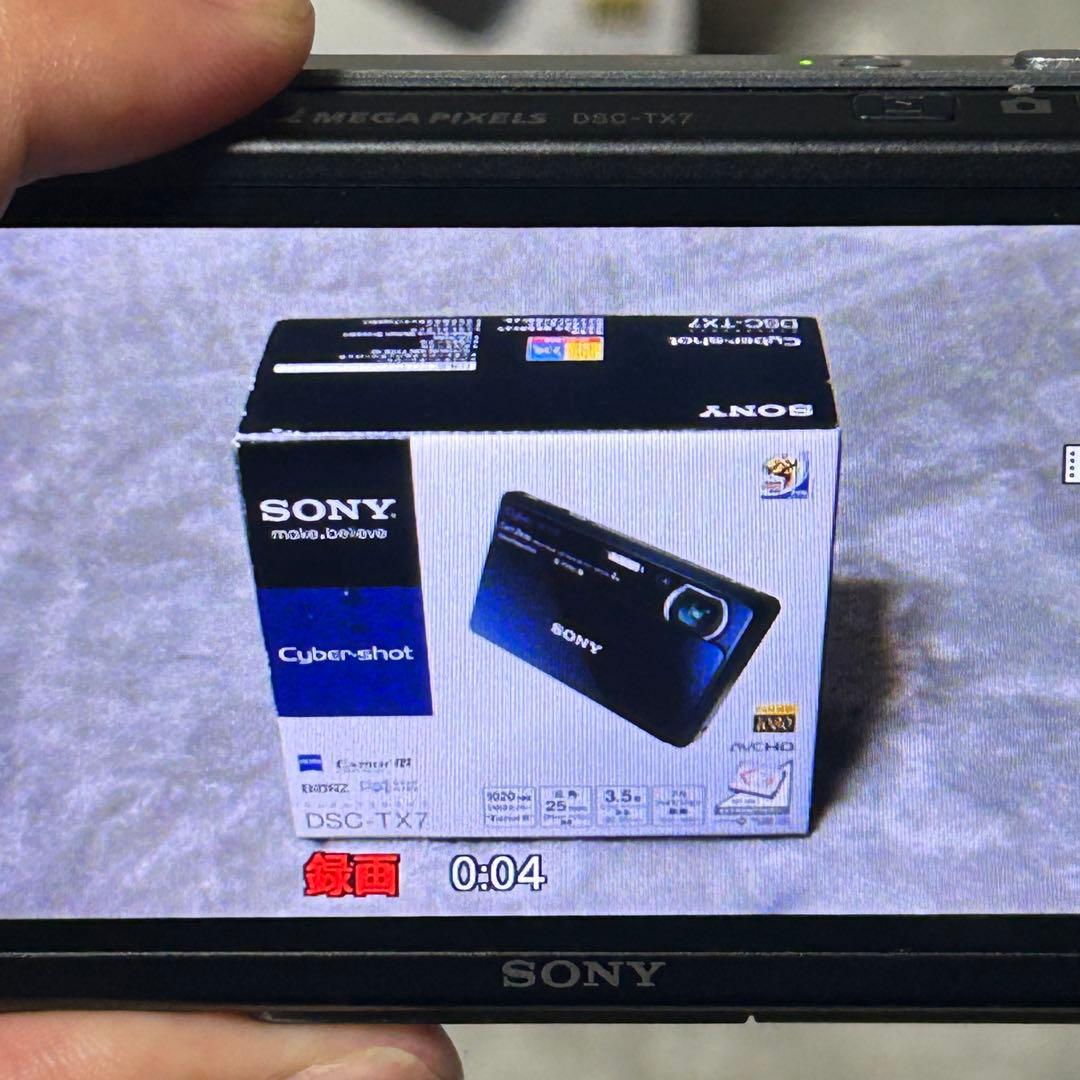 【美品 動作品 付属品完備】SONY Cyber-shot DSC-TX7