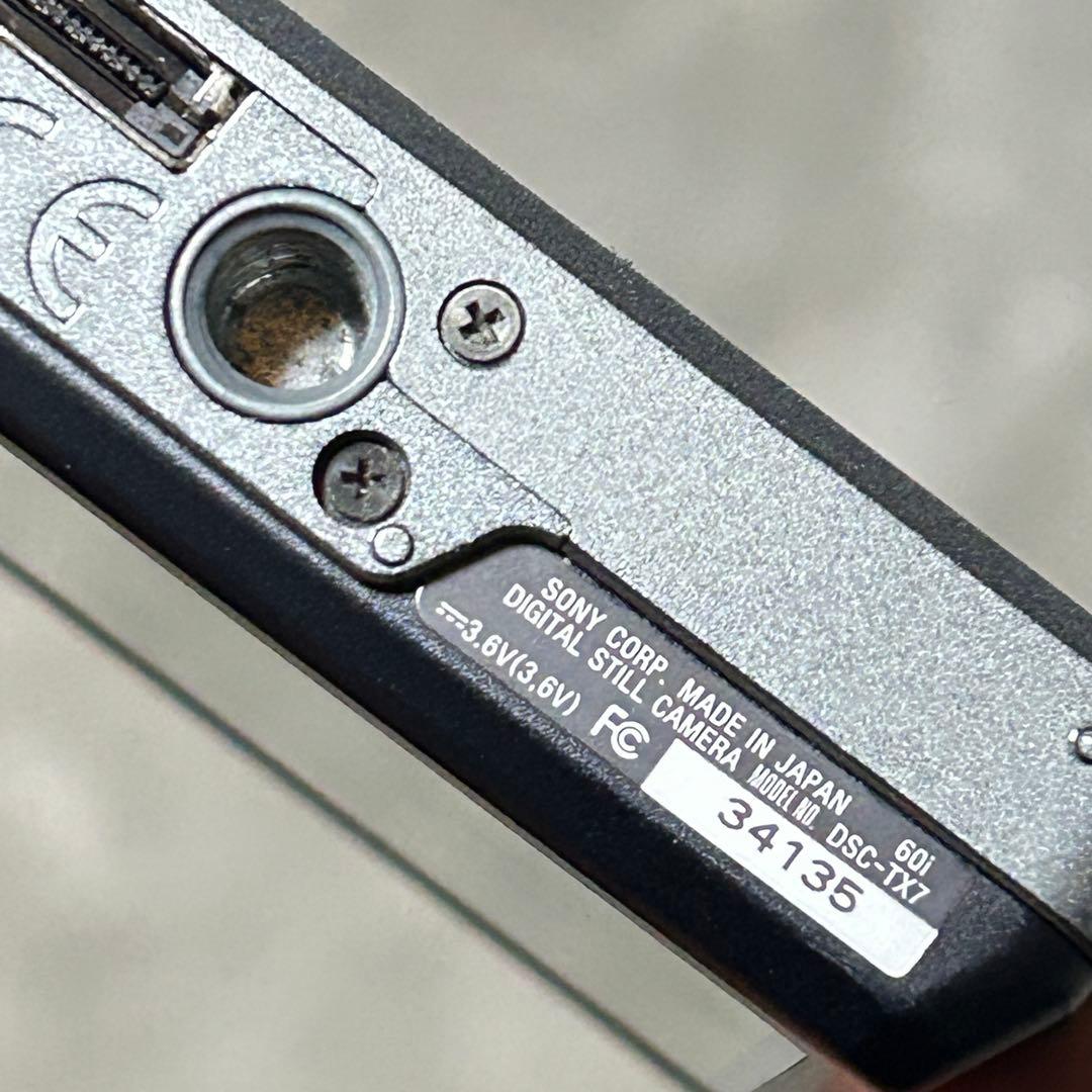 【美品 動作品 付属品完備】SONY Cyber-shot DSC-TX7