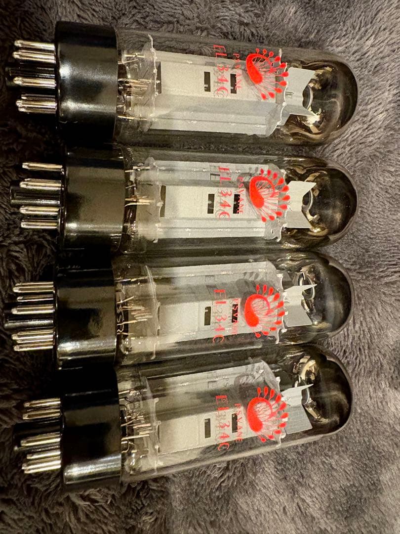 真空管　PSVANE EL34C 4本