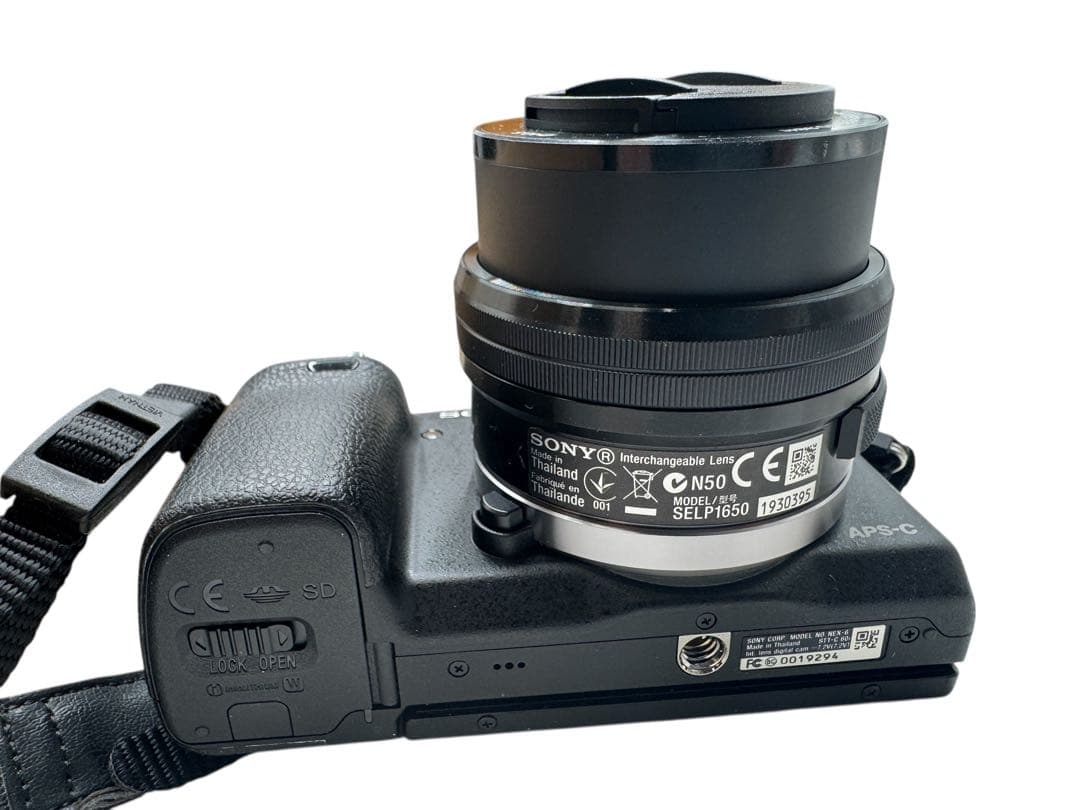 SONY NEX-6L E16-50mm ズームレンズキット 充電器不足