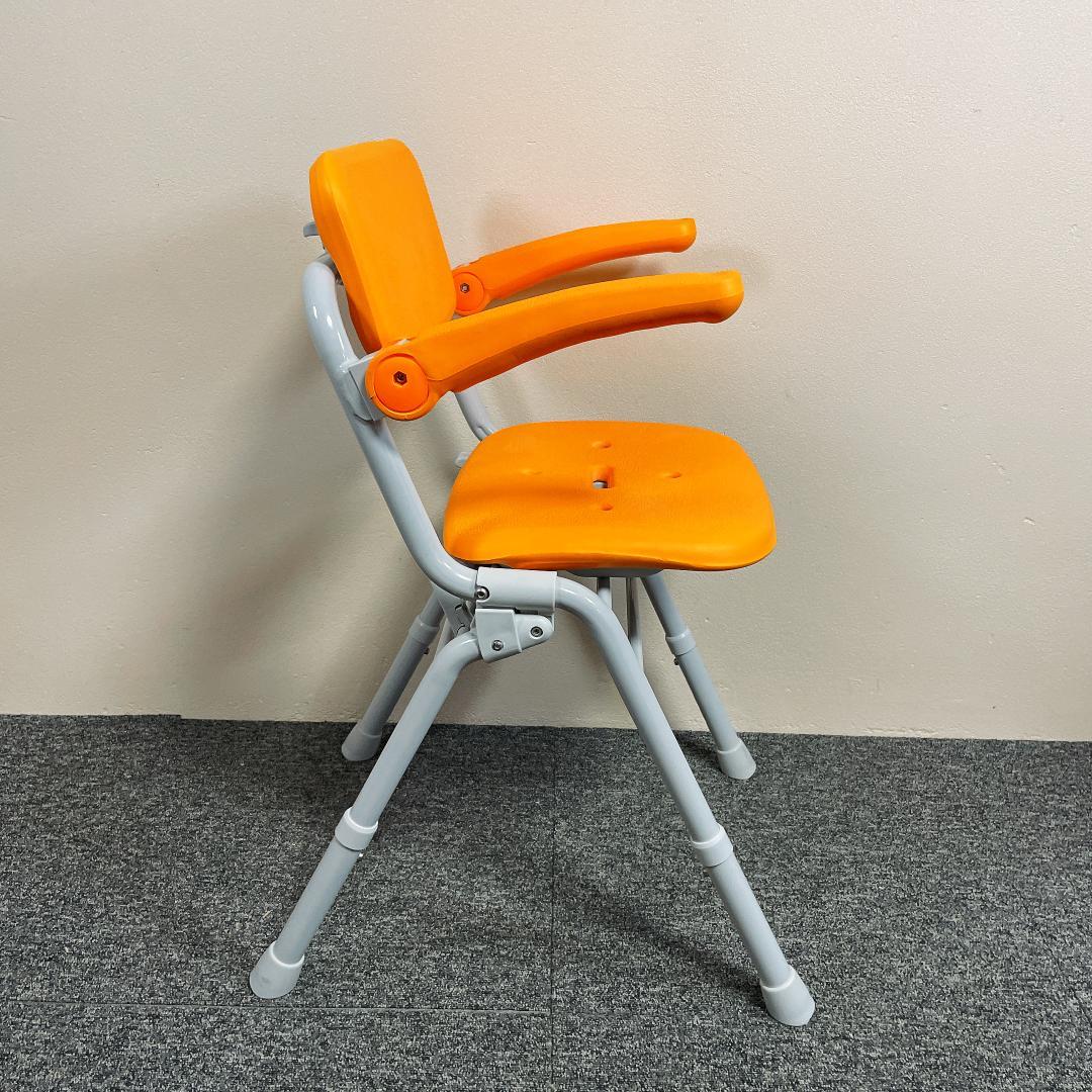 パナソニック　折りたたみ式 介護用風呂椅子 PN-L41831　オレンジ