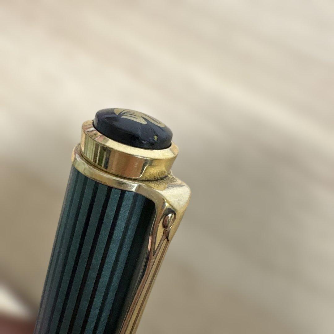 ペリカン　スーベンレン　k600 グリーンストライプ【新品替芯付き】