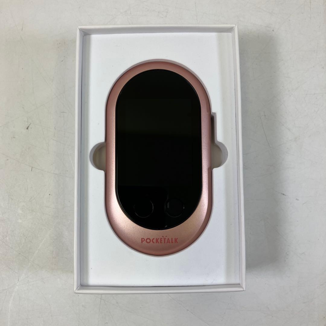 【美品】 POCKETALK ポケトーク W1PGP ピンクゴールド