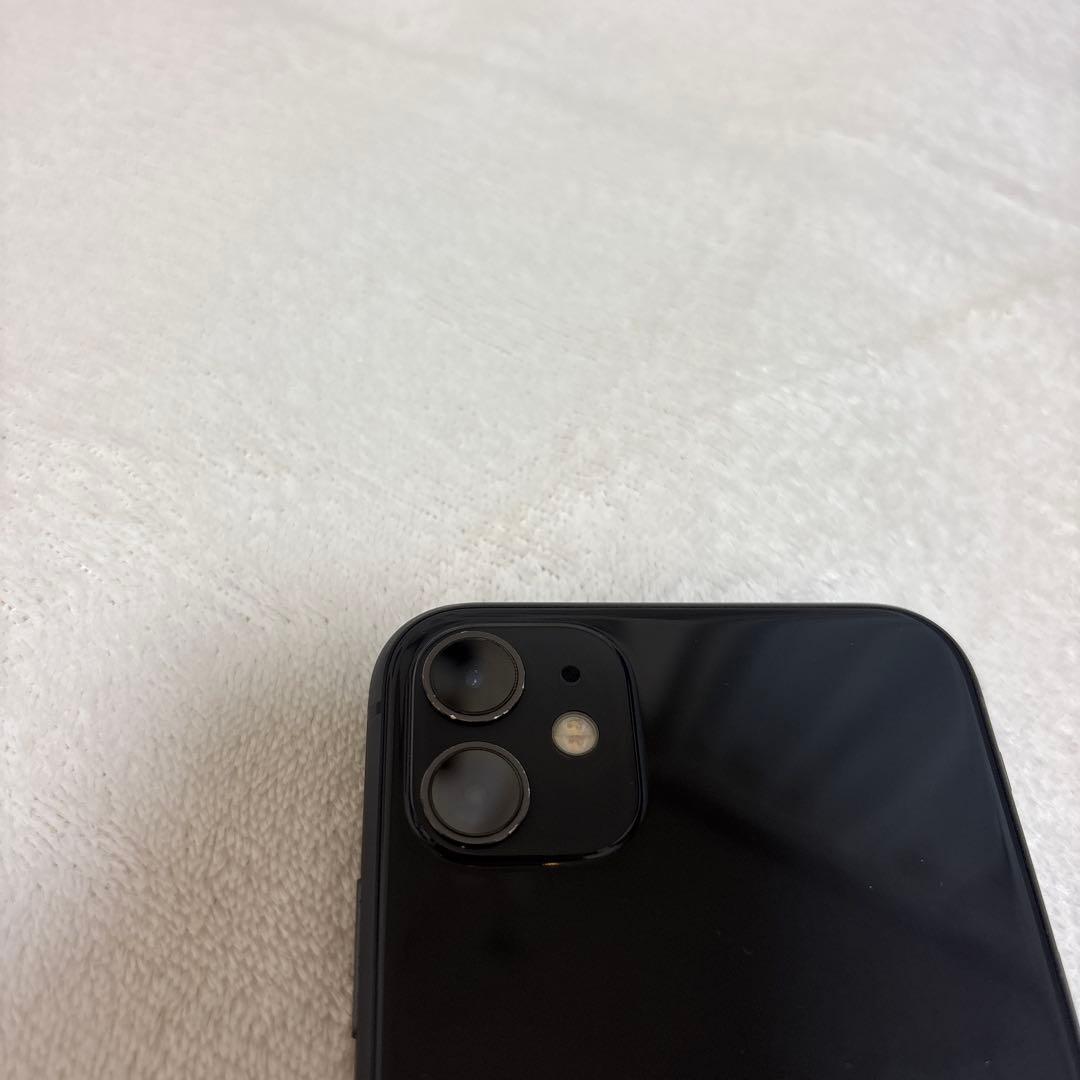 【美品】Apple iPhone 11 ブラック 本体　128G
