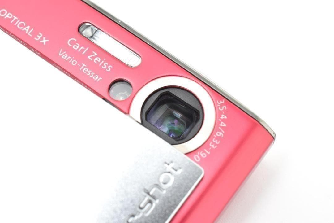 【美品・返品保証】ソニー SONY Cyber-shot DSC-T5 レッド