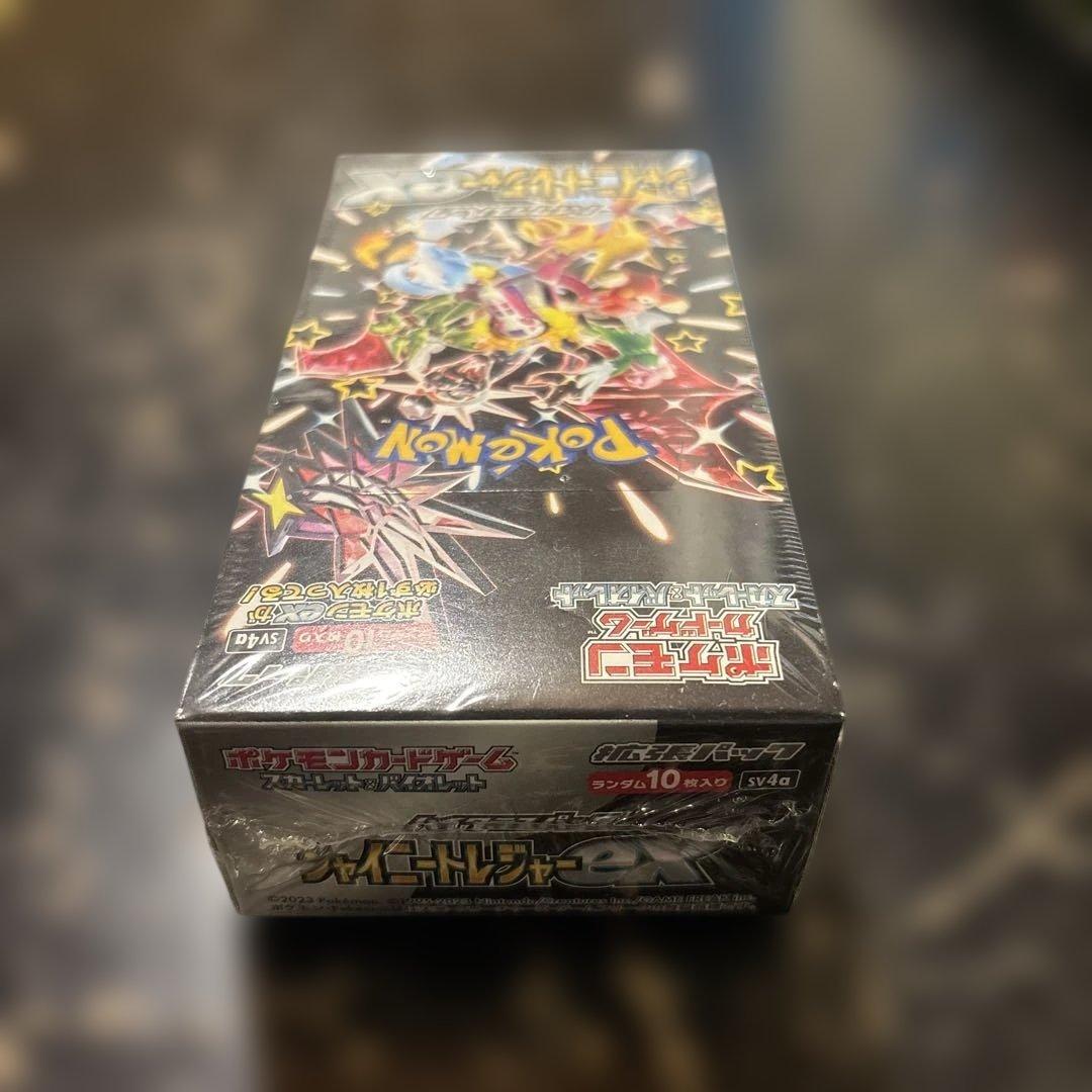 ポケモンカードゲーム シャイニートレジャーex シュリンク付き新品未開封1BOX