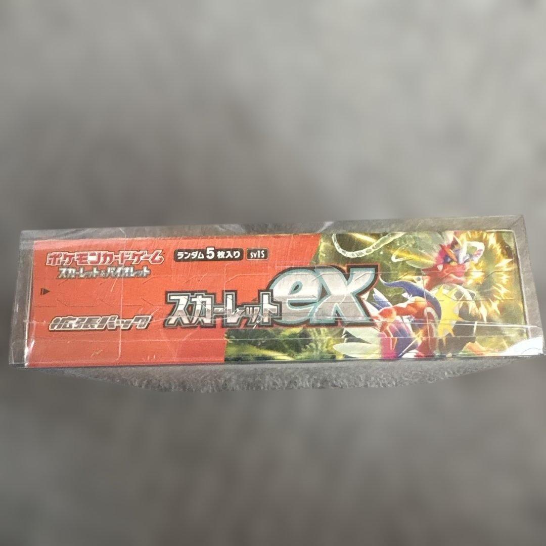 【シュリンク付き】ポケモンカード　スカーレットex BOX
