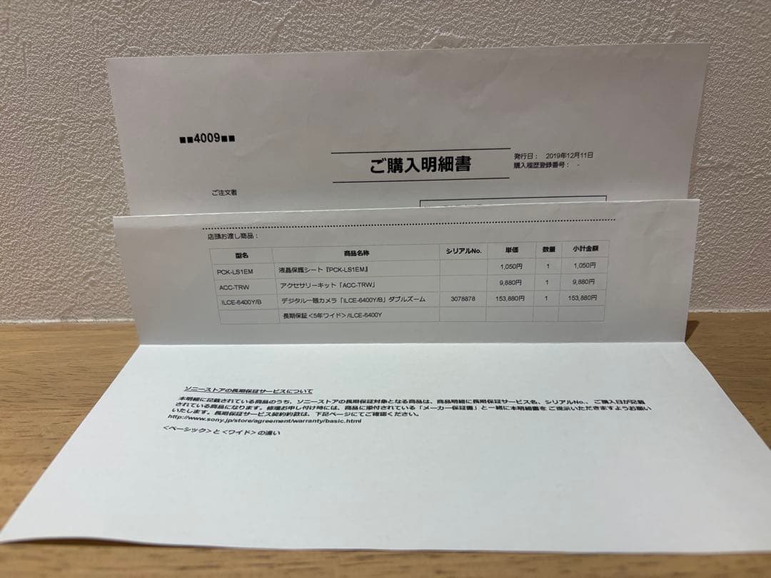 SONY ソニー α6400 ダブルズームレンズキット【ショット数5265枚】