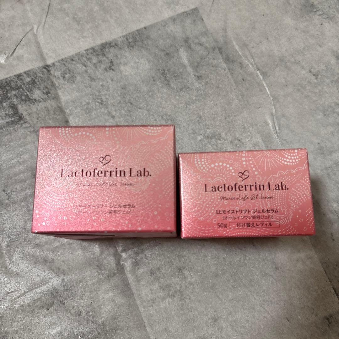 Lactoferrin Lab. フェイスジェル 50g+レフィル50g