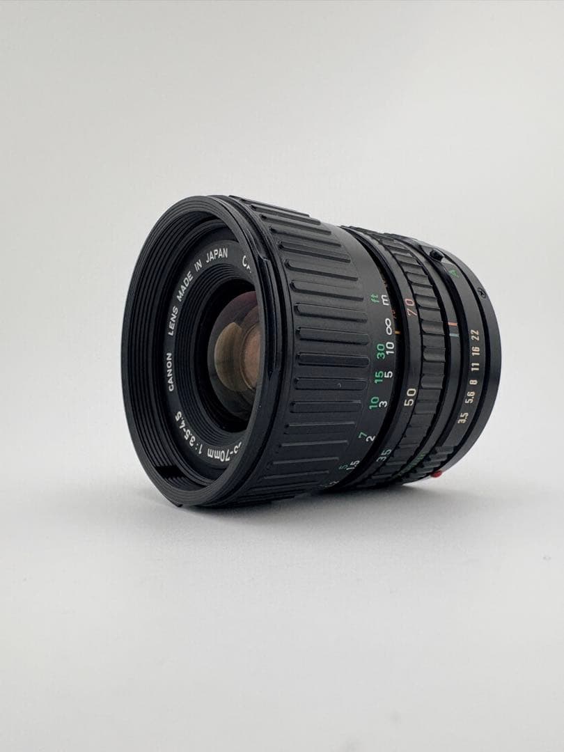 Canon FTb シルバー + New FD 35-70mm セット