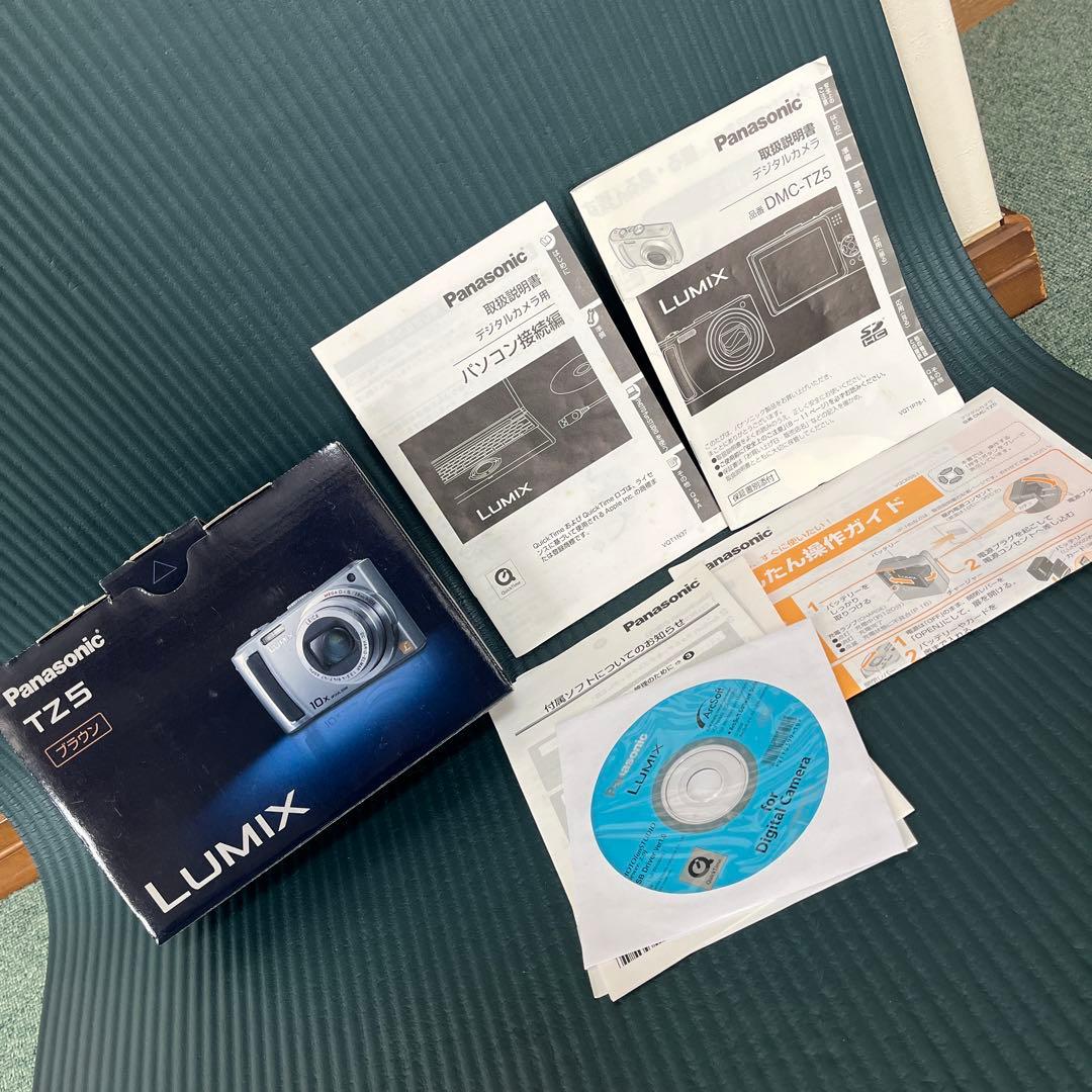 【稼動品】Panasonic LUMIX ルミックス DMC-TZ5 デジカメ