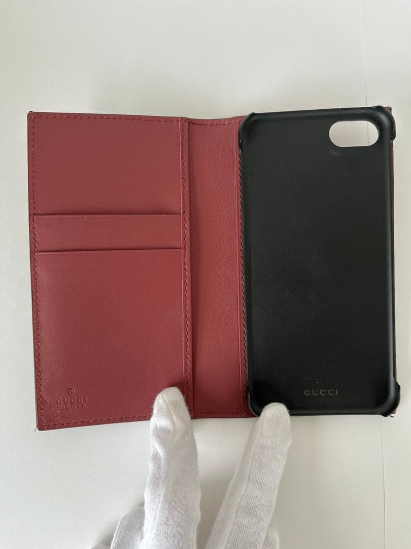 GUCCI GGブルームス ipnone7 手帳型ケース