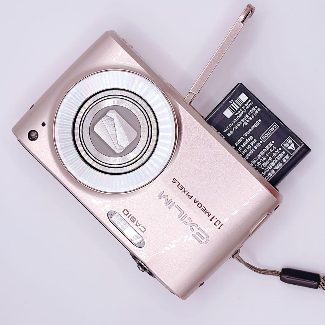 【外観美品】CASIO EXILIM EX-Z300 桜ピンク オールドコンデジ