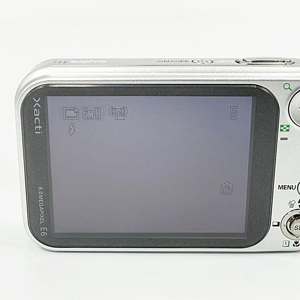 サンヨー SANYO Xacti DSC-E6 シルバー コンデジ カメラ 中古