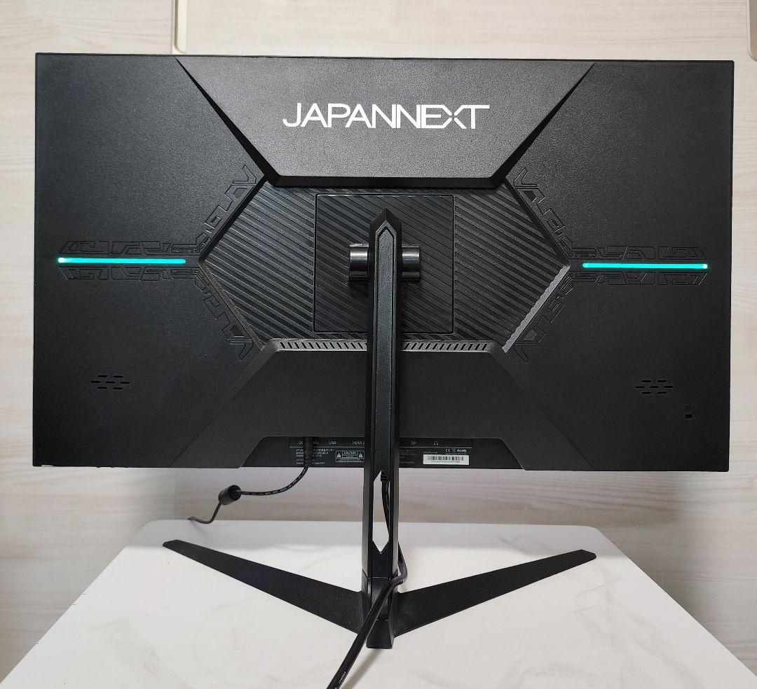 美品　JAPANNEXT 27型　IPS 240Hz対応ゲーミングモニター