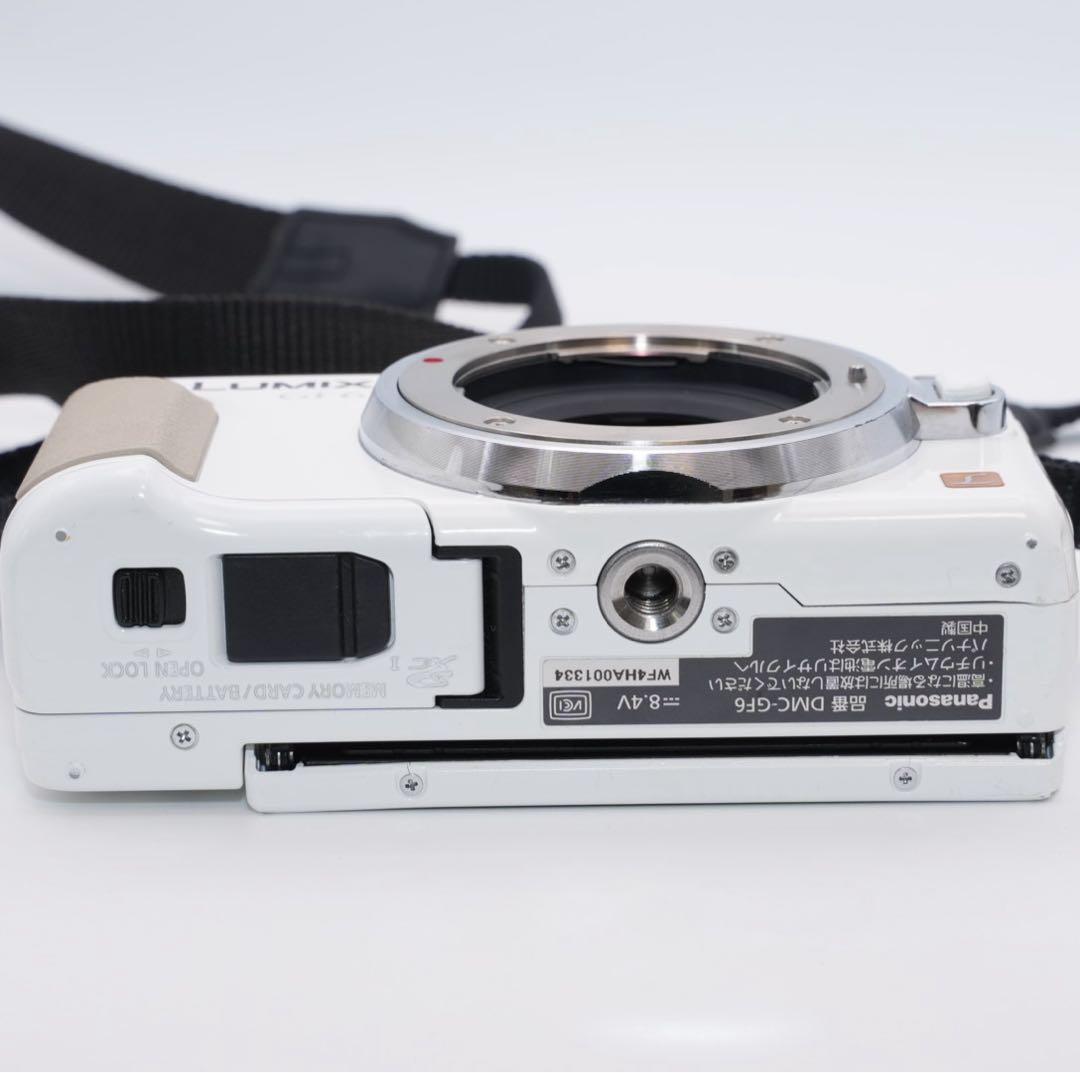 【動作品】Panasonic LUMIX GF6 ボディ 白