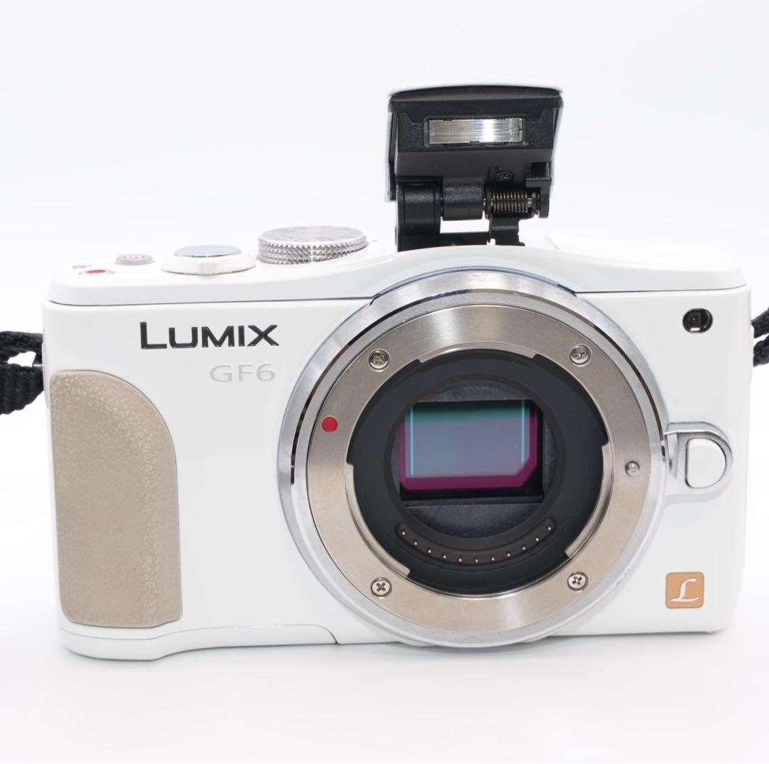 【動作品】Panasonic LUMIX GF6 ボディ 白